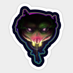 Parasitic Mushroom Sticker